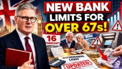 UK Bank Withdrawal Limits for Over 67s 20 February: Key Changes Explained